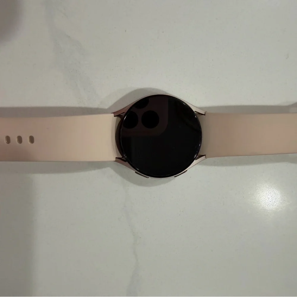 Galaxy 5 Smartwatch rose gold with light pink Band for Samsung - Picture 9 of 11
